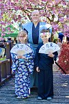 Sakura und Samurai im Japanischen Garten (Foto: Eva Maria Wiegand)