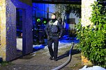 Feuerwehreinsatz in der Freiheitsstra&szlig;e in Krimderode (Foto: S. Dietzel)