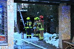 Feuerwehreinsatz in der Freiheitsstra&szlig;e in Krimderode (Foto: S. Dietzel)