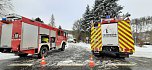 Neust&auml;dter Feuerwehr im Einsatz (Foto: Ch. Burkert)
