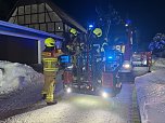 Einsatz bei eisigen Temperaturen (Foto: S. Dietzel) Einsatz bei eisigen Temperaturen (Foto: S. Dietzel)