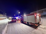 Einsatz bei eisigen Temperaturen (Foto: S. Dietzel) Einsatz bei eisigen Temperaturen (Foto: S. Dietzel)