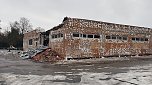 Der alte Rewe-Markt in Salza wird derzeit abgerissen. (Foto: vgf)