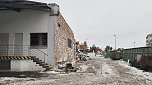 Der alte Rewe-Markt in Salza wird derzeit abgerissen. (Foto: vgf)
