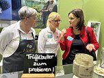 Landr&auml;tin Antje Hochwind-SchneiderDer Tourismusverband S&uuml;dharz Kyffh&auml;user auf der Gr&uuml;nen Woche in Berlin. (Foto: Andrea Hellmann)
