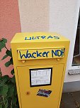 "Kunstwerke" der modernen Wacker-Fankultur (Foto: privat)