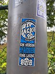 "Kunstwerke" der modernen Wacker-Fankultur (Foto: privat)