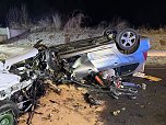 Unfall auf der B4 bei Sondershausen (Foto: Silvio Dietzel)