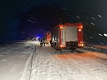 Bei dem Unfall auf der B84 wurden zwei Menschen verletzt. (Foto: Silvio Dietzel) Bei dem Unfall auf der B84 wurden zwei Menschen verletzt. (Foto: Silvio Dietzel)