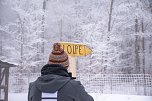 Die Loipe ab Rothes&uuml;tte ist wieder frisch gespurt. (Foto: Nicole Mattern)