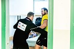 Der M&auml;nnerwettkampf beim 17. Kugelsto&szlig;-Indoor. (Foto: Christoph Keil)