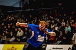 Der M&auml;nnerwettkampf beim 17. Kugelsto&szlig;-Indoor. (Foto: Christoph Keil)