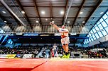 Der M&auml;nnerwettkampf beim 17. Kugelsto&szlig;-Indoor. (Foto: Christoph Keil)