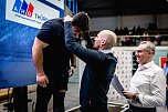 Der M&auml;nnerwettkampf beim 17. Kugelsto&szlig;-Indoor. (Foto: Christoph Keil)