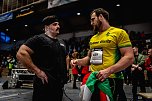 Der M&auml;nnerwettkampf beim 17. Kugelsto&szlig;-Indoor. (Foto: Christoph Keil)