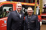 Im Amt bestätigt: Jugendfeuerwehrwart Maximilian Dölle (r.) und Stellvertreter Niklas Jahns (Foto: Johannes Lurch) Im Amt bestätigt: Jugendfeuerwehrwart Maximilian Dölle (r.) und Stellvertreter Niklas Jahns (Foto: Johannes Lurch)