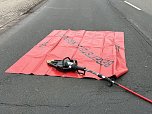 Unfall in Sondershausen.  (Foto: Silvio Dietzel)