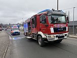 Unfall in Sondershausen.  (Foto: Silvio Dietzel)