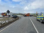 Schwerer Unfall mit drei Verletzten (Foto: S. Dietzel)
