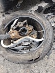 Schwerer Unfall mit drei Verletzten (Foto: S. Dietzel)