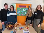 Über fast ein Jahr hinweg sammelten Lara Oberbüchler, Annalena Sonntag, Lukas Alexander Kotzian und Richard Große Daten zu Tieren und Pflanzenarten. (Foto: ssc) Über fast ein Jahr hinweg sammelten Lara Oberbüchler, Annalena Sonntag, Lukas Alexander Kotzian und Richard Große Daten zu Tieren und Pflanzenarten. (Foto: ssc)