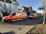 Zu einem folgenschweren Unfall kam es am Mittwoch in Sondershausen. (Foto: Silvio Dietzel)