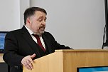 Einweihungsfeier nach Schulsanierung der Regelschule "Novalis" in Bad Tennstedt - Schulleiter Matthias Ziegler (Foto: Eva Maria Wiegand)