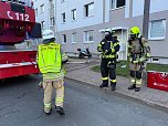 Gefahrgut-Einsatz in Sondershausen (Foto: S. Dietzel)