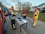 Gefahrgut-Einsatz in Sondershausen (Foto: S. Dietzel)