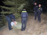 Spurensicherung in der Schachtstra&szlig;e (Foto: S. Dietzel)