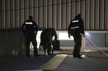 Spurensicherung in der Schachtstra&szlig;e (Foto: S. Dietzel)