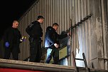 Spurensicherung in der Schachtstra&szlig;e (Foto: S. Dietzel)