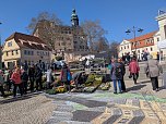 Ostermarkt in der Sondersh&auml;user Innenstadt (Foto: Janine Skara)