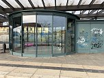 Graffiti-Schmiererei in Worbis (Foto: Stadt Leinefelde-Worbis)