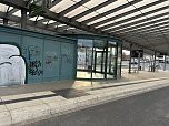Graffiti-Schmiererei in Worbis (Foto: Stadt Leinefelde-Worbis)