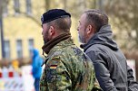 Verabschiedungsappell von Major Baumbach (Aufkl&auml;rungsbataillons 13 - Standort Gotha) auf dem Jahnplatz in Bad Langensalza (Foto: Eva Maria Wiegand)