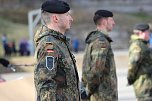 Verabschiedungsappell von Major Baumbach (Aufkl&auml;rungsbataillons 13 - Standort Gotha) auf dem Jahnplatz in Bad Langensalza (Foto: Eva Maria Wiegand)