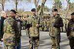 Verabschiedungsappell von Major Baumbach (Aufkl&auml;rungsbataillons 13 - Standort Gotha) auf dem Jahnplatz in Bad Langensalza (Foto: Eva Maria Wiegand)