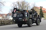 Verabschiedungsappell von Major Baumbach (Aufkl&auml;rungsbataillons 13 - Standort Gotha) auf dem Jahnplatz in Bad Langensalza (Foto: Eva Maria Wiegand)