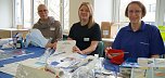 Die Pflegekr&auml;fte des S&uuml;dharz-Klinikums stellten sich vor. (Foto: ssc)