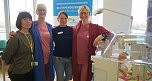 Die Pflegekr&auml;fte des S&uuml;dharz-Klinikums stellten sich vor. (Foto: ssc)