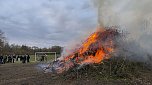 Feuer am Gr&uuml;ndonnerstag in Herreden (Foto: vgf)