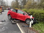 Unfall auf der B4 am Nordh&auml;user Stadtpark (Foto: S. Dietzel)