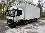 Unfall auf der B4 am Nordh&auml;user Stadtpark (Foto: S. Dietzel)