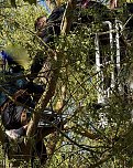 Feuerwehr und Polizei bekamen schließlich doch noch Arbeit (Foto: privat) Feuerwehr und Polizei bekamen schließlich doch noch Arbeit (Foto: privat)