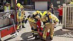 freiwillige Feuerwehr Herreden &uuml;bt Evakuierung (Foto: vgf)