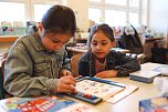Beim Tag der offenen Tür in der Brecht-Grundschule in Nordhausen war viel los. (Foto: Anna Schmidt) Beim Tag der offenen Tür in der Brecht-Grundschule in Nordhausen war viel los. (Foto: Anna Schmidt)