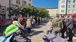 Arbeiterkampftag auf dem Nordh&auml;user Rathausplatz (Foto: agl)