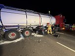 Ein spektakulärer Unfall ereignete sich Donnerstagabend bei Nordhausen. (Foto: Silvio Dietzel) Ein spektakulärer Unfall ereignete sich Donnerstagabend bei Nordhausen. (Foto: Silvio Dietzel)