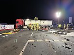 Ein spektakulärer Unfall ereignete sich Donnerstagabend bei Nordhausen. (Foto: Silvio Dietzel) Ein spektakulärer Unfall ereignete sich Donnerstagabend bei Nordhausen. (Foto: Silvio Dietzel)
